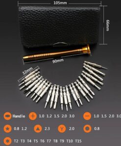 25 in 1 Mini Precision Screwdriver Magnetic Set Electronic Torx Screwdriver Opening Repair Tools Kit For iPhone Camera Watch PC 3