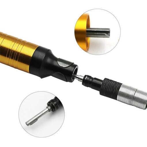 Flexible Shaft Tube Extension with 0.3-6.5mm Drill Chuck for Dremel Die Grinder Hand Drill Electric Rotary Tools 6