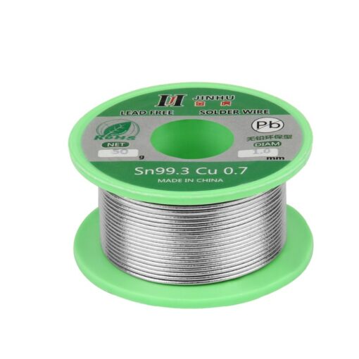 50g Lead-free Solder Wire Tin wire 0.5/0.6/0.8/1.0 mm Unleaded Lead Free Rosin Core for Electrical Solder RoHs 5