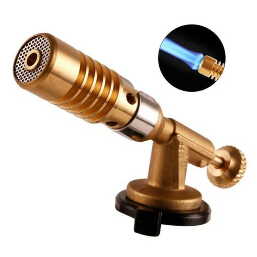 Portable Welding Torch Flame Gun High Temperature Brass Mapp Gas Torch Brazing Solder Propane Welding Plumbing 2