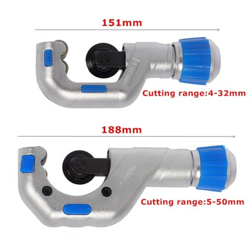 Stainless Steel Roller Pipe Cutter Metal Scissor Bearing Pipe Cutter Copper Pipe Plumbing Cutting Refrigeration Tools 3