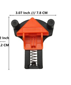 New 12 Piece Clip Set 60/90/120 Degree Angle Clamp Wood Angle Clamp Woodworking Frame Angle Frame Woodworking Hand Tools 2