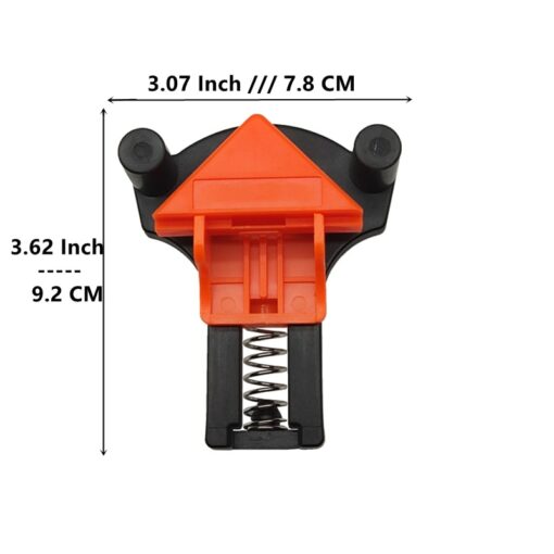New 12 Piece Clip Set 60/90/120 Degree Angle Clamp Wood Angle Clamp Woodworking Frame Angle Frame Woodworking Hand Tools 2
