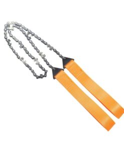 Portable Hand Zipper Saw Outdoor Chain Wire Saw 11/33 Teeth  Manganese Steel Pocket Wire Saw 24 Inch Garden Pruning Tool 3