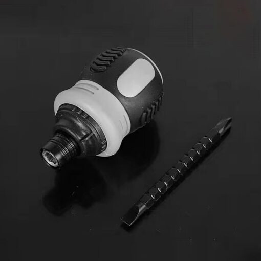 Mini Ratchet Screwdriver Set Magnetic Dual-purpose Batch Head Telescopic Labor-Saving Screwdriver Hand Tool 2