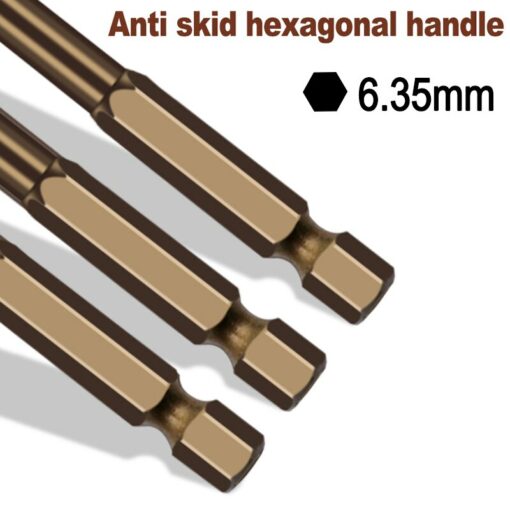 Cross Hex Tile Drill Bit Glass Ceramic Concrete Hole Saw Alloy Triangle Drill Bit Size 3/4/5/6/8/10/12mm 5