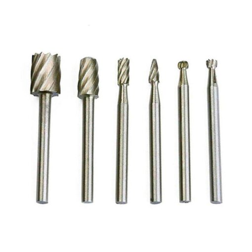 6/10pcs Titanium Dremel Routing Wood Rotary Milling Rotary File Cutter Woodworking Carving Carved Knife Cutter Tools 2