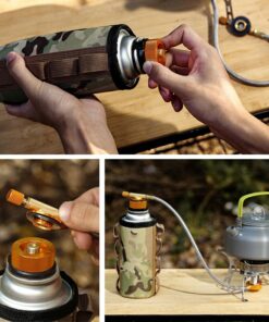 Russian Outdoor Camping Gas Stove Propane Refill Adapter Tank Coupler Adaptor Gas Charging Accessories 5