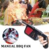 Handheld Electric BBQ Fan Air Blower Portable for Outdoor Camping Barbecue Picnic BBQ Cooking Tool Bakery Grill Accessories 1