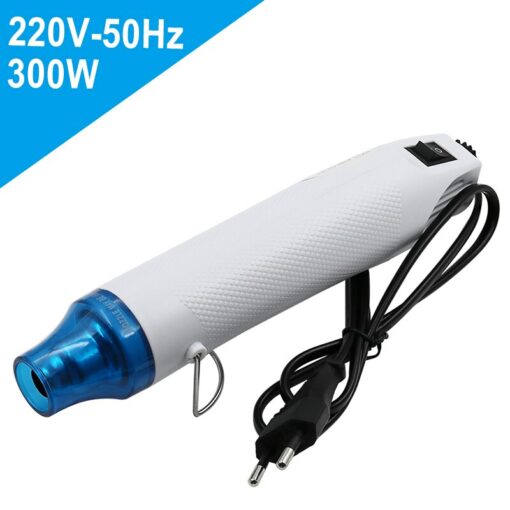 220V DIY Using Heat Gun Electric Power tool hot air 300W temperature Gun with supporting seat Shrink Plastic DIY tool color 5
