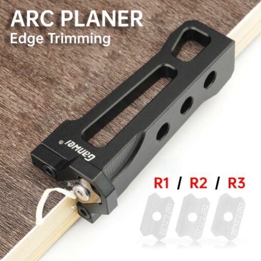 Woodworking Arc Trimmer Edge Corner Planer Arc Trimmer Manual Planer Blade Wood Chamfering Fillet Scraper Woodworking Hand Tools 2
