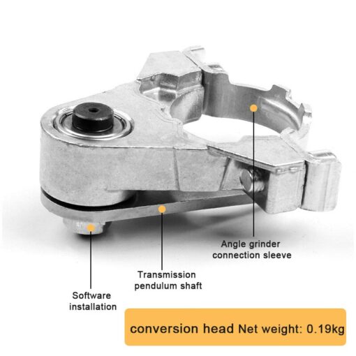 Angle Grinder Conversion Universal Head Adapter M10/14 Thread for 100 125 Type Angle Grinder Polisher Polishing Oscillating Tool 5