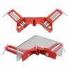 1-4pcs 4 inch 90 Degrees Angle Clamp Right Angle Woodworking Frame Clamp DIY Glass Clamps Corner Holder Woodworking Hand Tool 1