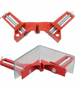1-4pcs 4 inch 90 Degrees Angle Clamp Right Angle Woodworking Frame Clamp DIY Glass Clamps Corner Holder Woodworking Hand Tool 1