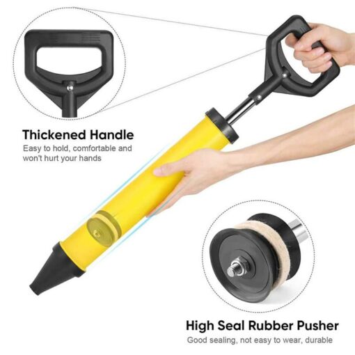 High Quality Caulking Gun Cement Lime Pump Grouting Mortar Sprayer Applicator Grout Filling Tools With 4 Nozzles 3