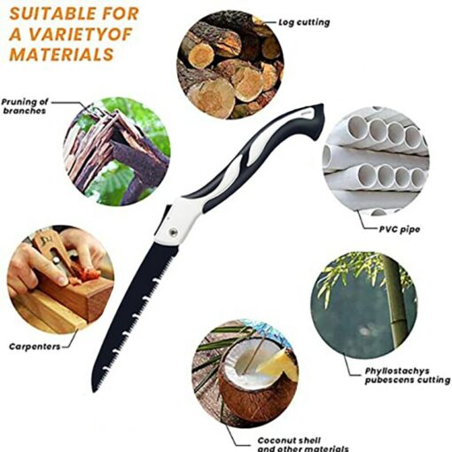 Wood Folding Saw Mini Portable Home Manual Hand Saw For Pruning Trees Trimming Branches Garden Tool Unility 6