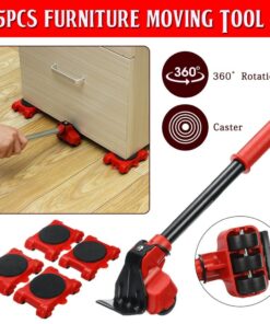 Heavy Duty Furniture Lifter Transport Tool Furniture Mover set 4/14 Move Roller 1 Wheel Bar for Lifting Moving Furniture Helper 2