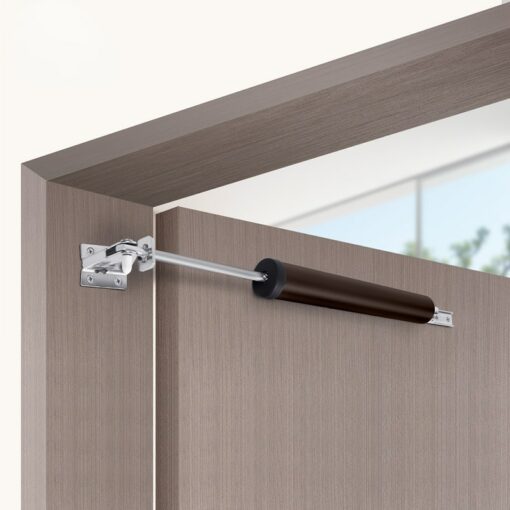 Automatic Door Soft Close 90 Degrees Within The Positioning Stop Buffer Adjustment,Door Closer Furniture Hardware 1