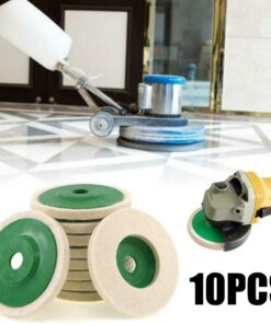 3/10pcs  Wool Polishing Wheel Buffing Pads Angle Grinder Wheel Felt Polishing Disc For Metal Marble Glass Ceramics 1