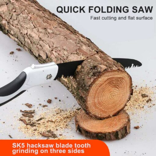 Folding Saw Woodworking Folding hacksaw Multifunction Cutting Wood Sharp Camping Garden Prunch Saw Tree Chopper Knife Hand Tools 2