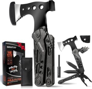 16-in-1 Stainless Steel Multitool (Various Sizes) – Camping & Repair