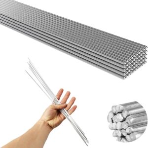 Low Temperature Aluminum Welding Wire, 50pcs 2mm Aluminum Repair Rods No Need Solder Powder Convenient Welding Wire (33CM)