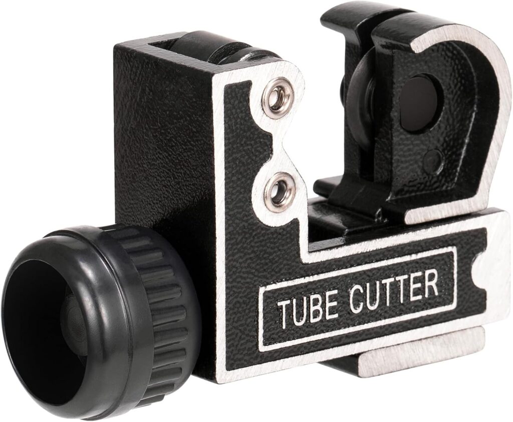 Copper Pipe Cutter 3-28mm, Mini Tube Cutter for Cutting Pipes of Copper, Brass, Aluminum for Plumbing, HVAC Work, Automotive Repairs, DIY Projects