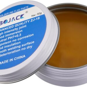 BOJACK 50g Solder Flux Paste No-Clean Lead-Free Flux Environmentally Friendly Solder Tin Paste for Welding