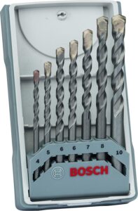 Bosch 7-Piece CYL-3 Concrete Drill Bit Set (Ø4-10mm)