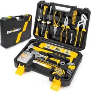 Enventor 108-Piece Household Hand Tool Kit
