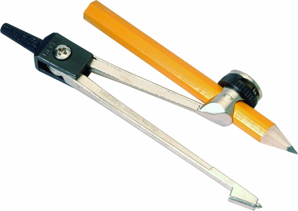 Helix Metal Compass and Pencil, G05070
