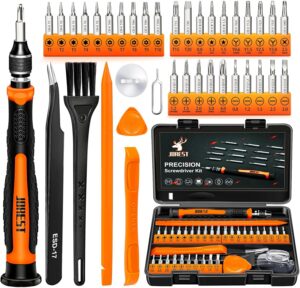 JOREST 38-Piece Precision Screwdriver Set (S2 Steel, T5-P5)