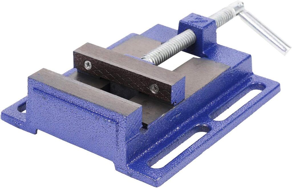 KATSU Drill Press Vice 100mm 4 Inch Pillar Bench Drill Vice Clamp for Workshop Milling Machine Machinery Maintenance (Budget Range) 40227540