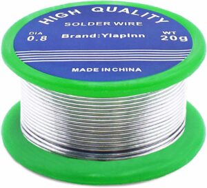 Lead-Free Solder Wire - 0.8mm Sn99.3Cu0.7 Rosin Core (20g)