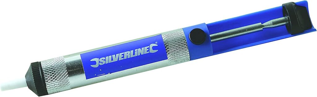 Silverline Metal Solder Sucker 185mm (633609)