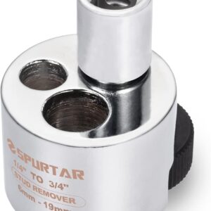 Spurtar Stud Remover 6 mm to 19 mm Bolt Extractor Nut Puller Tool Removing Broken or Seized Studs