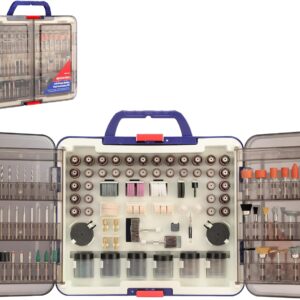 WORKPRO Rotary Tool Accessories Kit, 476pcs Accessory Set, 1/8" Shank Electric Grinder, Fits Dremel Rotary Tool, Great for Cutting, Engraving, Grinding, Polishing, Sanding, Drilling