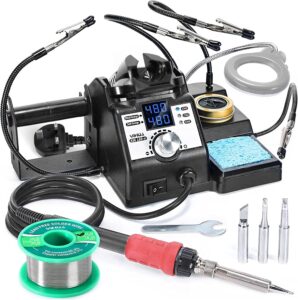 YIHUA 926LED-IV EVO 110W Soldering Station Kit (90-480°C, 4 Helping Hands)